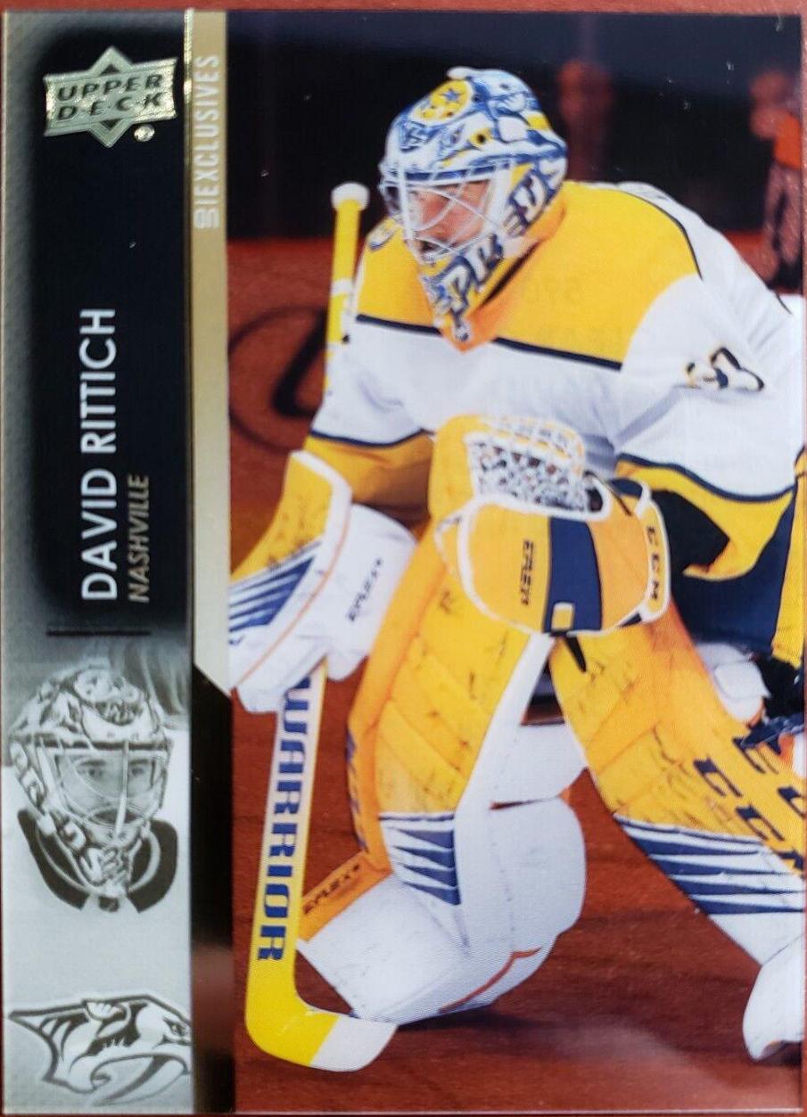 David Rittich [Clear Cut Exclusives] #590