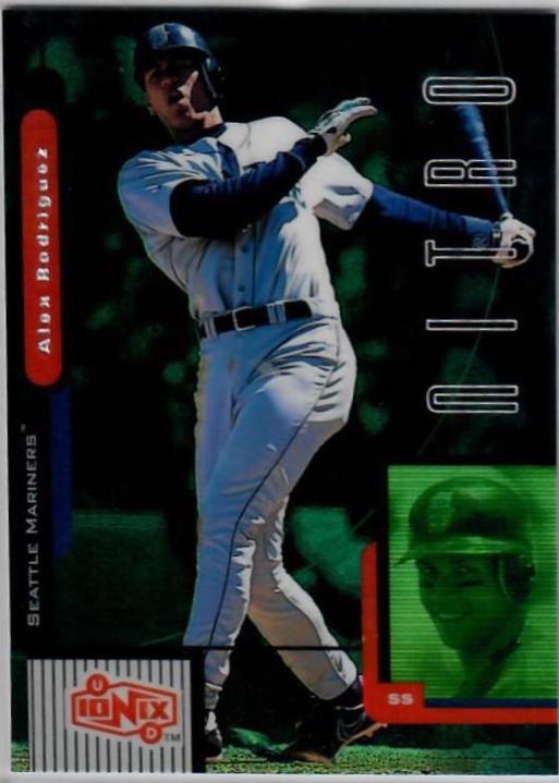 Alex Rodriguez #N6 Baseball Cards 1999 Upper Deck Ionix Nitro