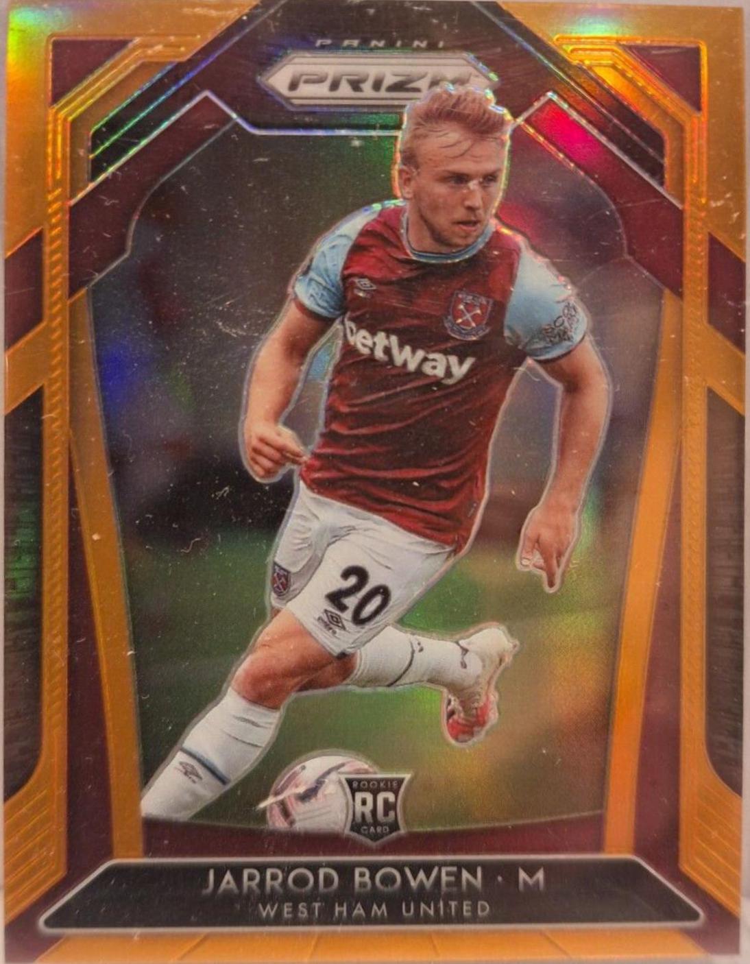 Jarrod Bowen [Orange Prizm] #186