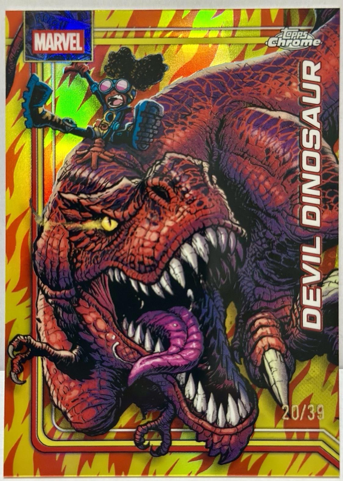 Devil Dinosaur Human Torch Refractor