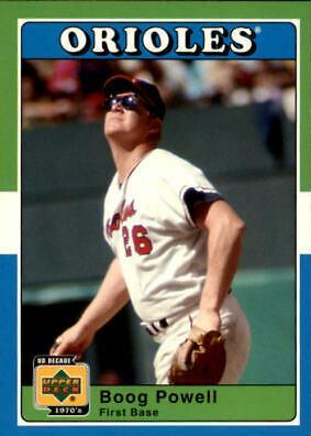 Boog Powell #20 Baseball Cards 2001 Upper Deck Decade 1970's