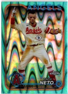 Zach Neto [RayWave Aqua Refractor] #123
