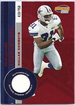 Rocket Ismail #64 2001 Pacific Invincible Football