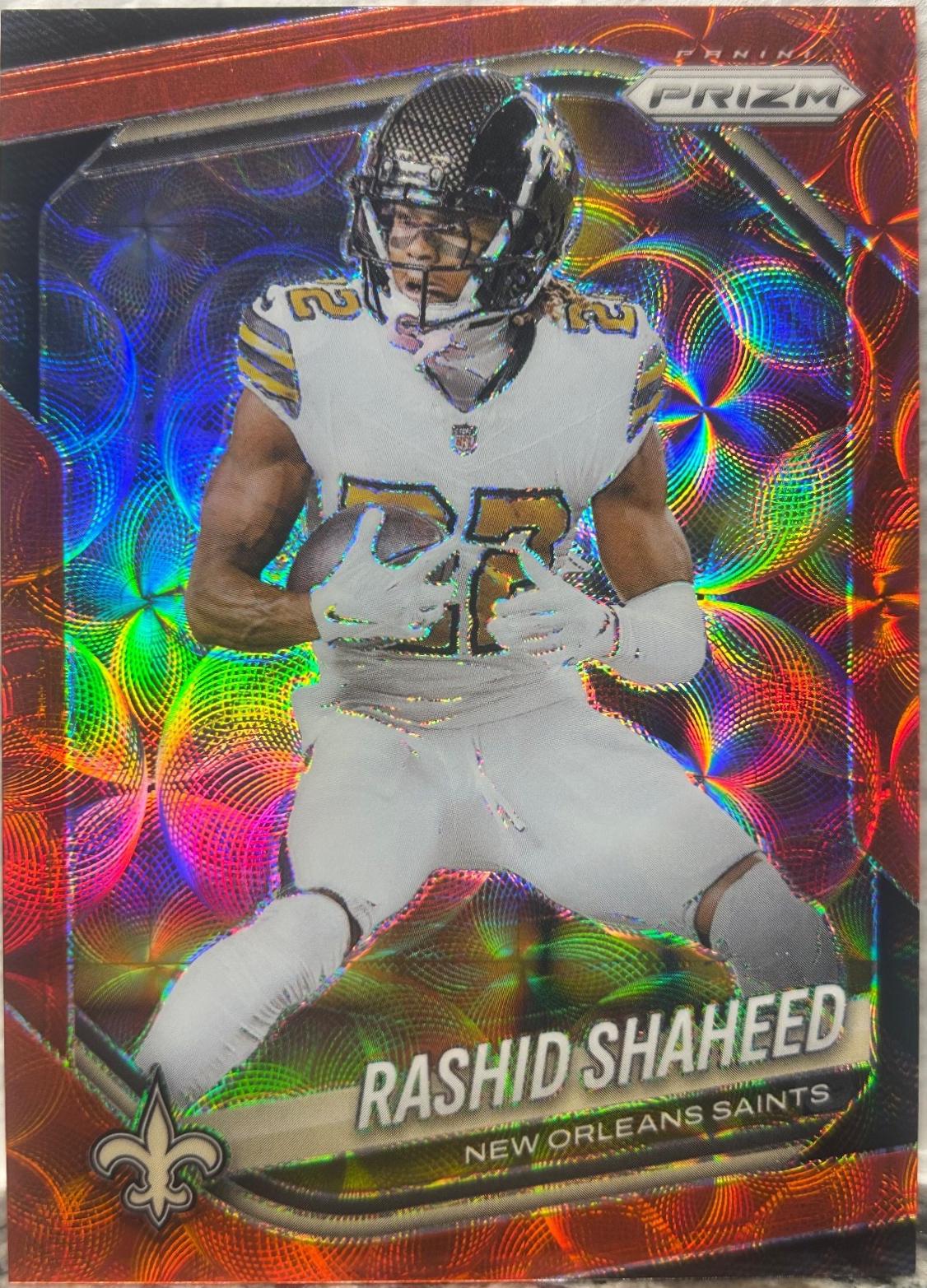 Rashid Shaheed [Red] #194 Prices | 2025 Panini Prizm Choice | Football ...