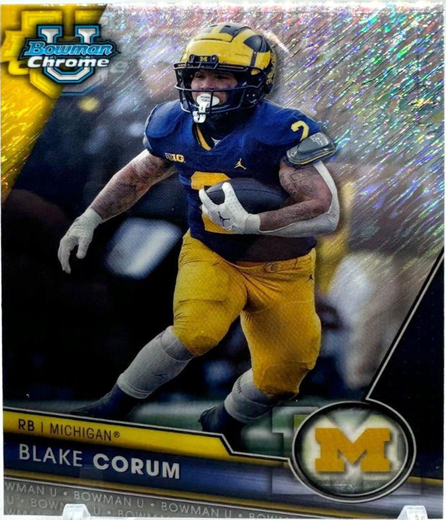 Blake Corum [Shimmer Refractor] #182