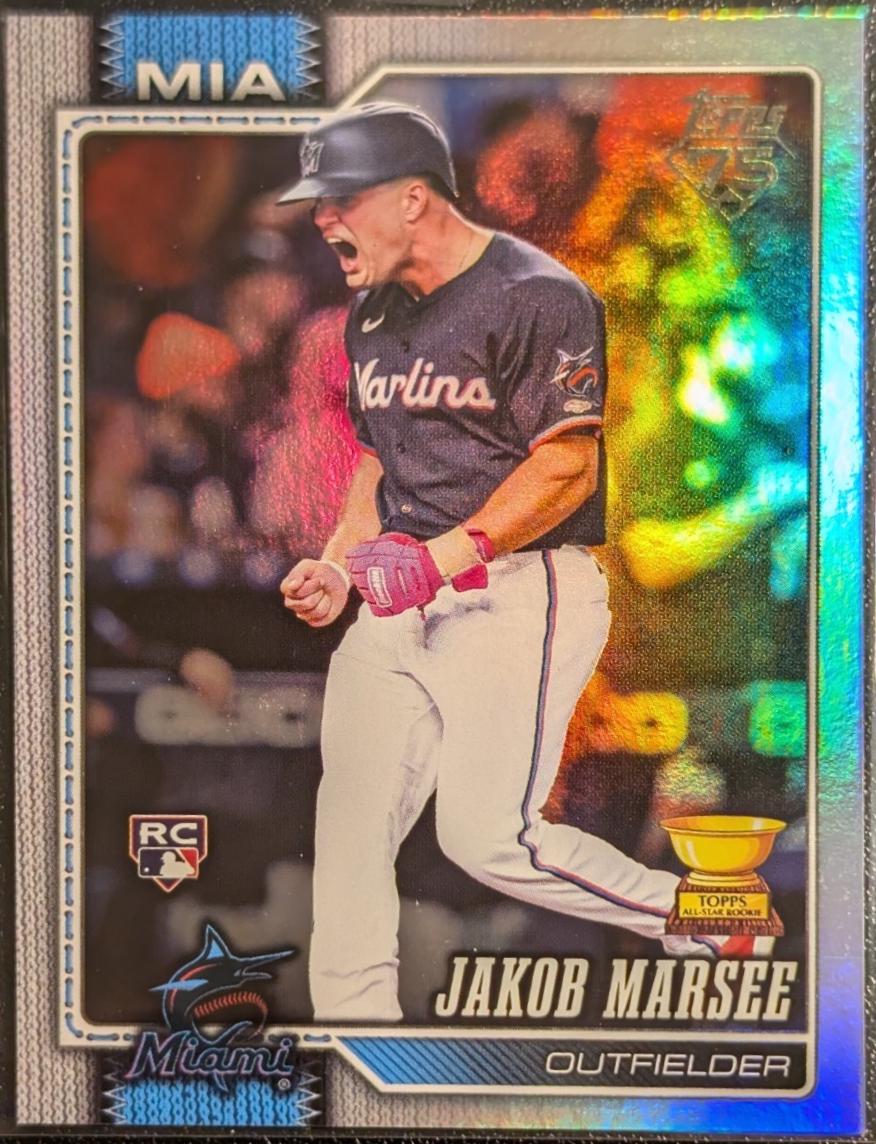 2026 Topps Jakob Marsee [Rainbow] #37 card