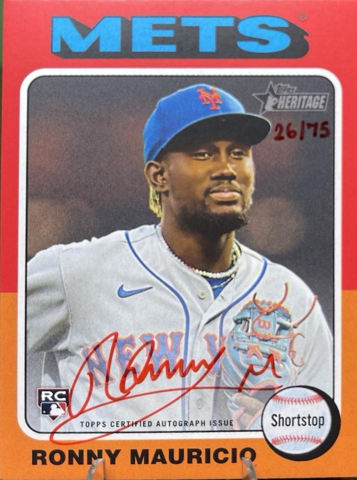 Ronny Mauricio [Red Ink Special Edition] #ROA-RM