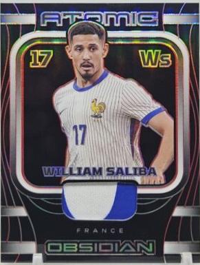 William Saliba [Electric Etch Red] #AM-WS