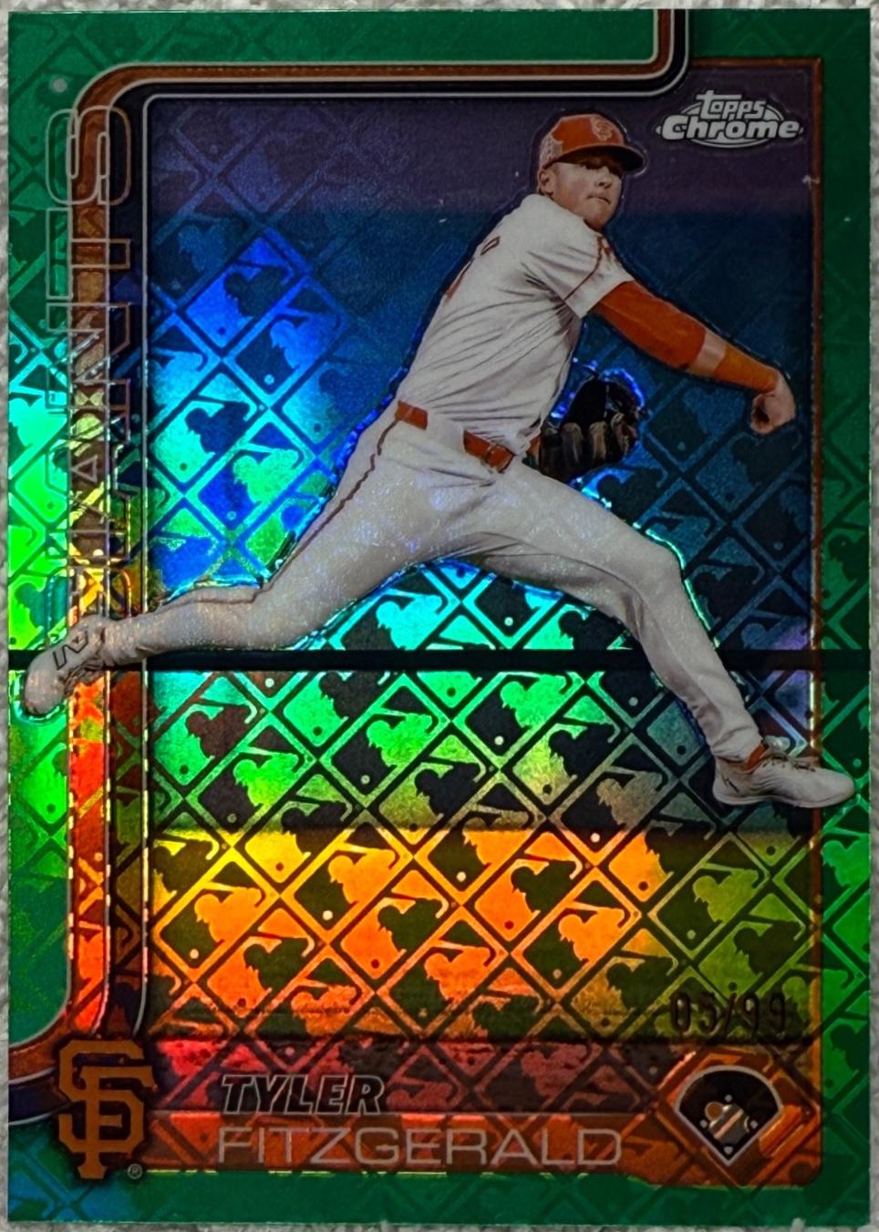 Tyler Fitzgerald [Green Refractor] #30