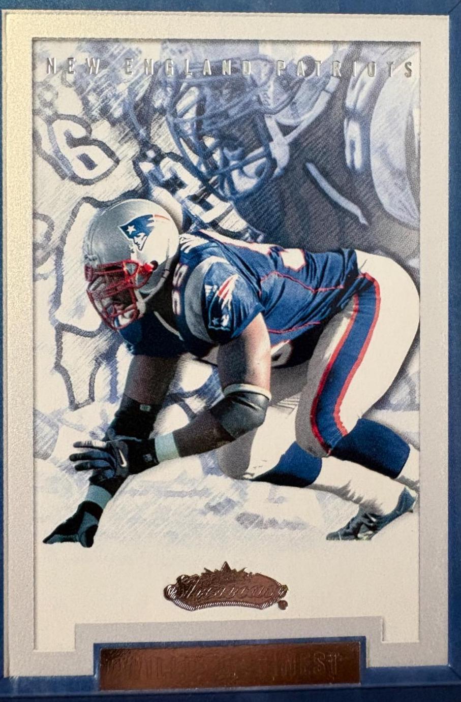 Willie McGinest #77 2002 Fleer Showcase Football