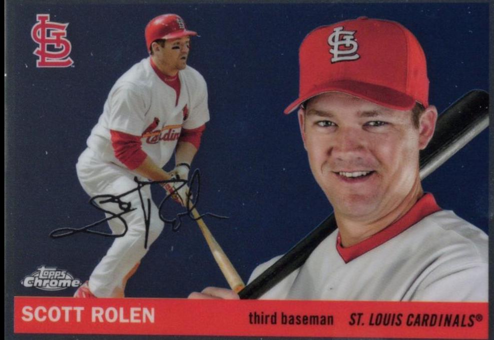 Scott Rolen #280 2025 Topps Chrome Platinum Baseball