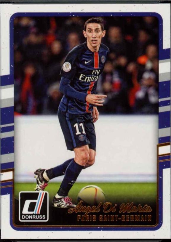 Angel Di Maria #124 2016 Panini Donruss Soccer