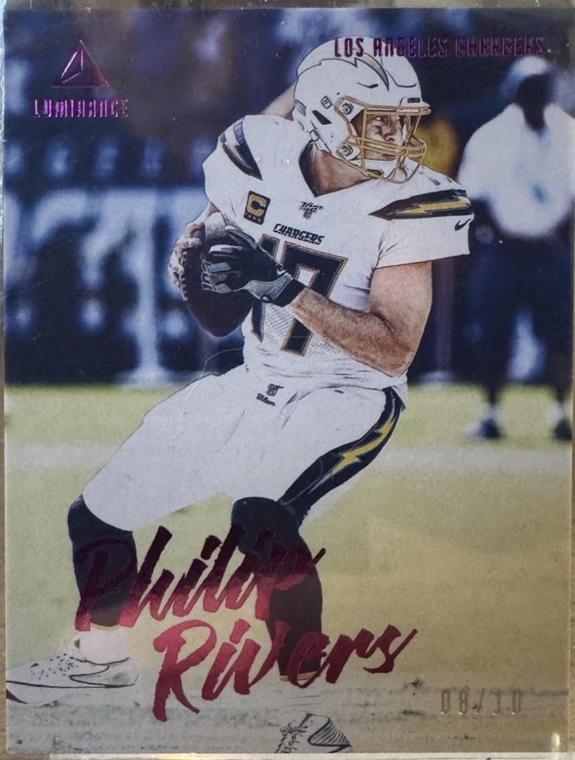 Philip Rivers [Pink] #57 Prices | 2020 Panini Luminance | Football Cards