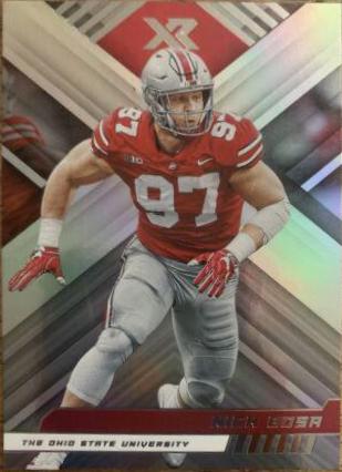 Nick Bosa #2 Football Cards 2023 Panini Chronicles Draft Picks XR