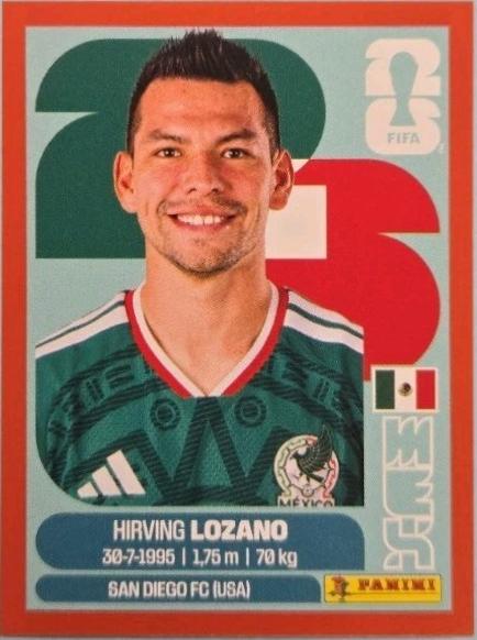 Hirving Lozano [Red] #MEX15 Prices | 2026 Panini FIFA World Cup