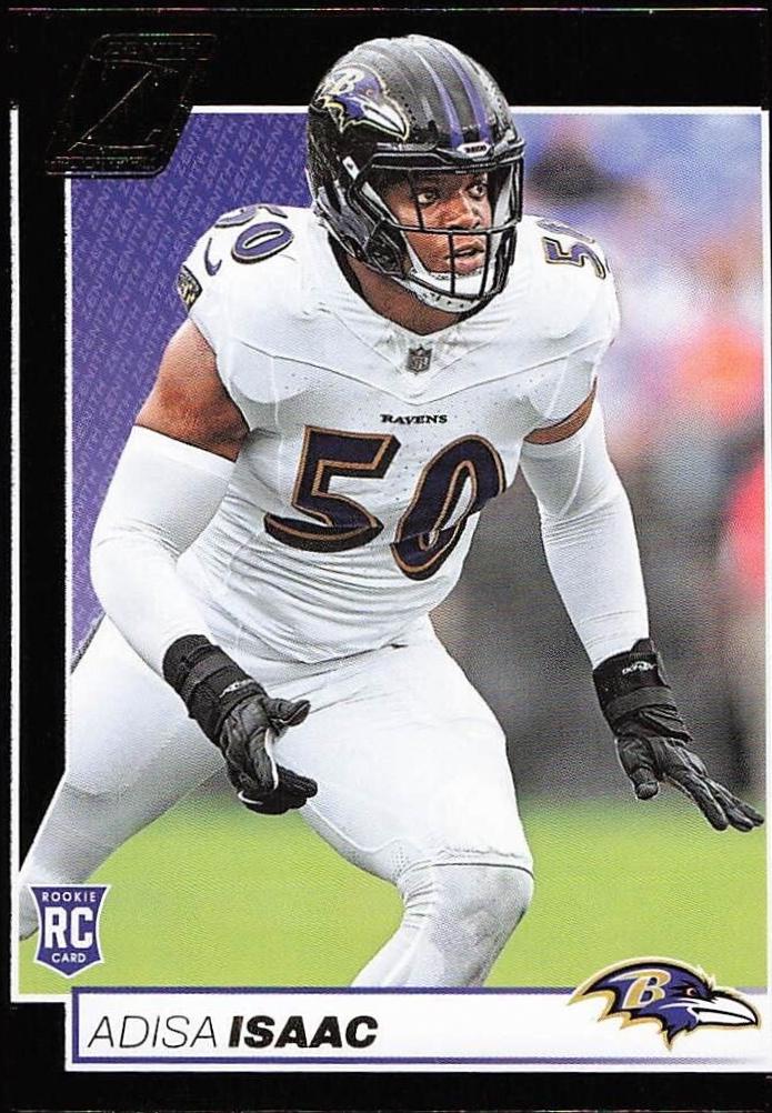 Adisa Isaac #102 Football Cards 2024 Panini Zenith
