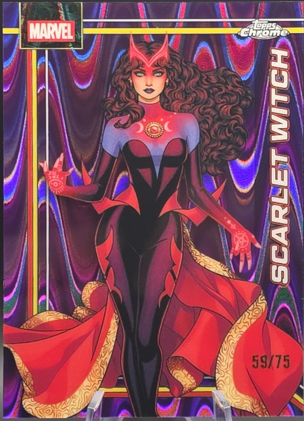 Scarlet Witch Purple RayWave Refractor