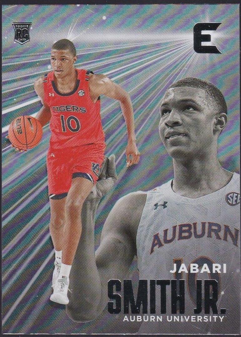 Jabari Smith Jr. #9 Basketball Cards 2022 Panini Chronicles Draft Picks Essentials