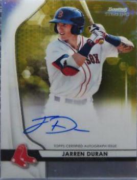 Jarren Duran [Gold Refractor] #JDU