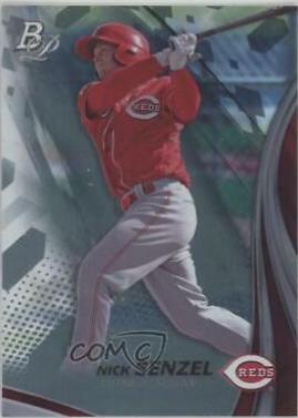 Nick Senzel #TP-NS 2017 Bowman Platinum Baseball Top Prospects