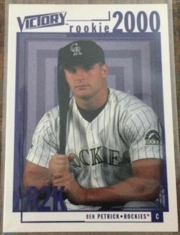 Ben Petrick #343 Baseball Cards 2000 Upper Deck Victory