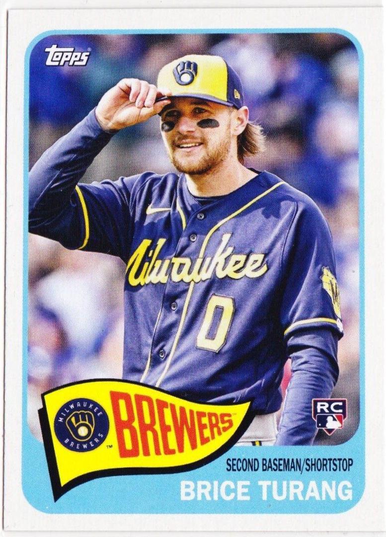 Brice Turang #151 Baseball Cards 2023 Topps Archives