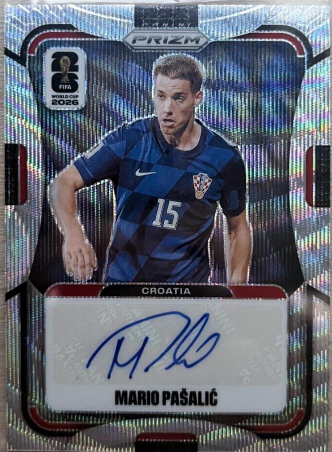 Mario Pasalic #18 2026 Panini Prizm FIFA Signature
