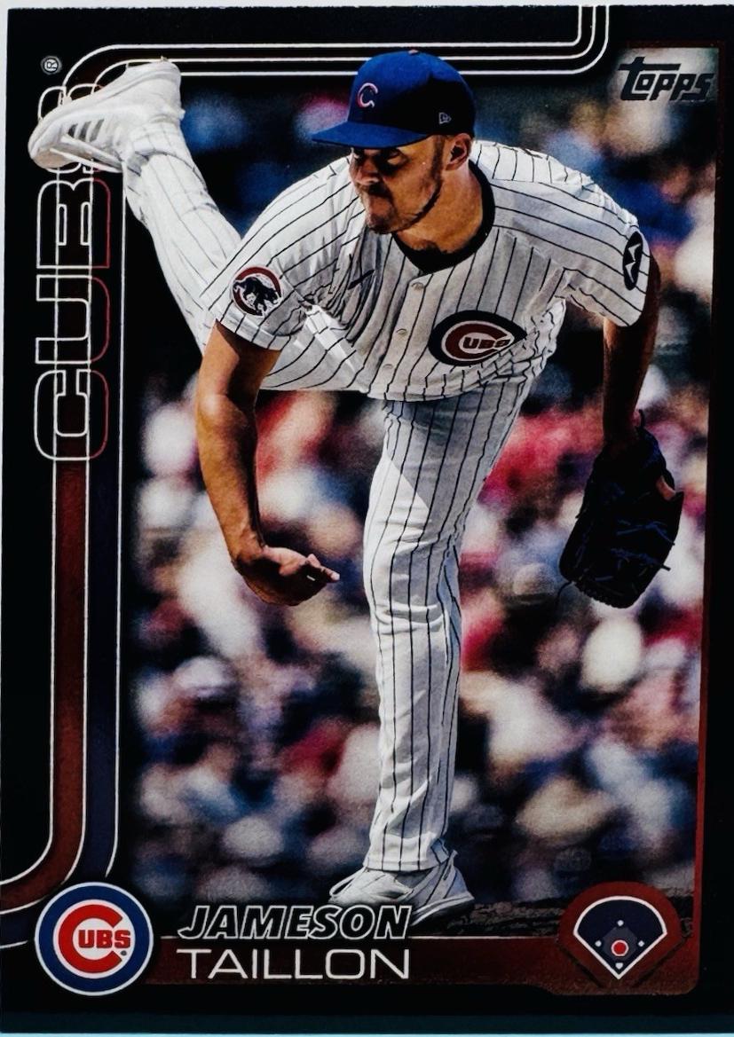 Jameson Taillon [Black] (2025 Topps)
