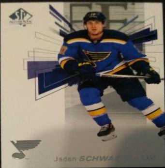 Jaden Schwartz #17 Hockey Cards 2016 SP Authentic
