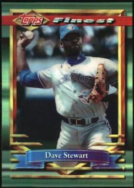 Dave Stewart #134 Baseball Cards 1994 Finest