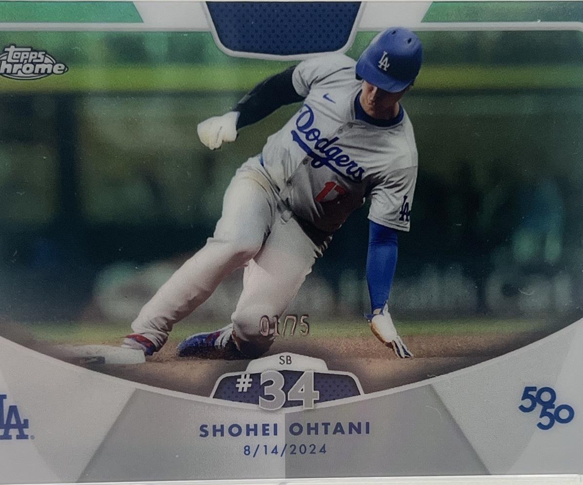 Shohei Ohtani [Aqua Refractor] #SB34