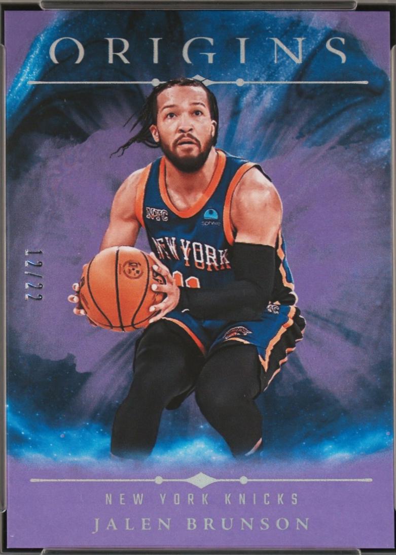 Jalen Brunson [Purple FOTL] #57 Prices | 2024 Panini Origins