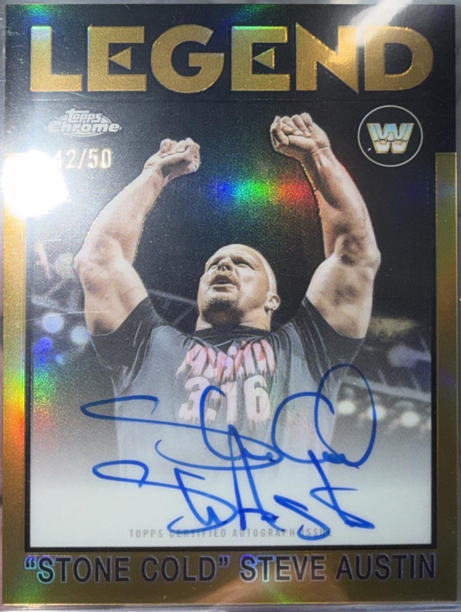 Stone Cold Steve Austin [Orange] #86T-SA