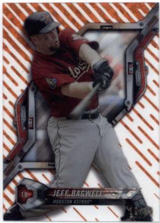 Jeff Bagwell [Galactic Diffractor Orange] #HT-JB