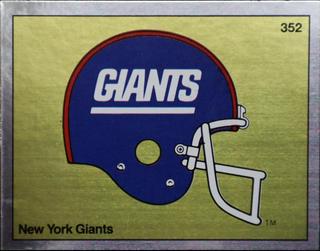 New York Giants Helmet