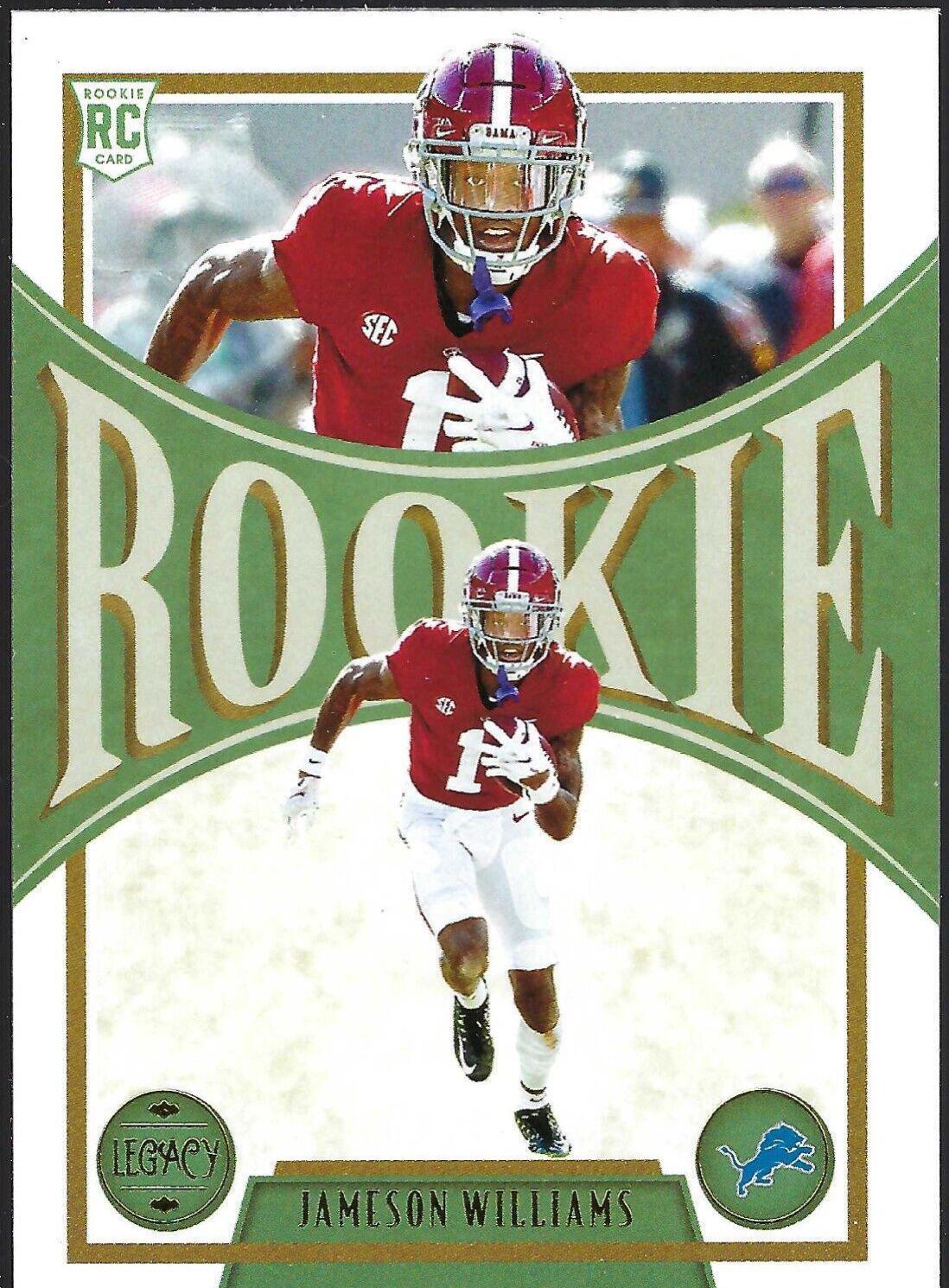Jameson Williams #150 Football Cards 2022 Panini Legacy