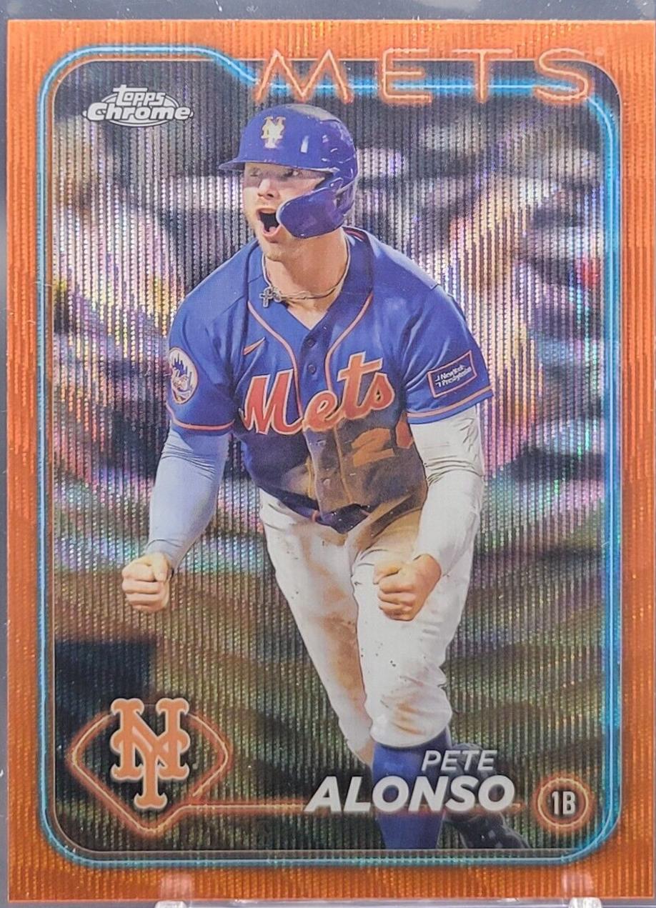 Pete Alonso [Orange Wave Refractor] #269