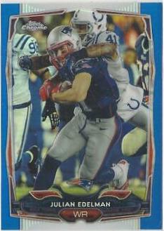 Julian Edelman [Blue Refractor] #105