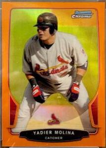 Yadier Molina [Orange Refractor] #210