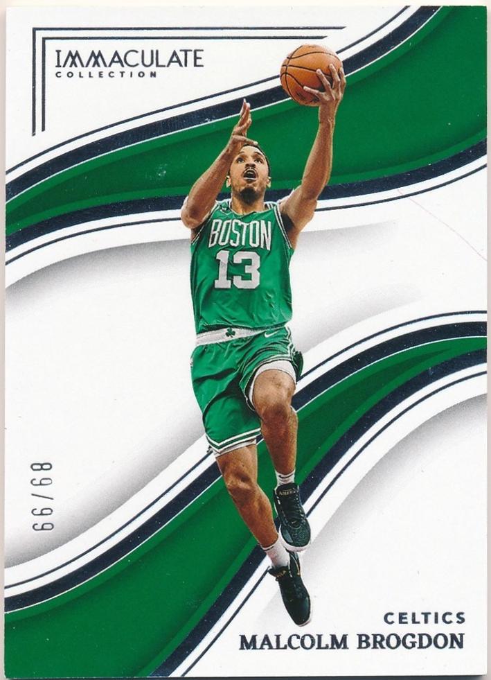 Malcolm Brogdon #3 2022 Panini Immaculate Basketball
