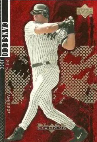 Jose Canseco #42 Baseball Cards 2000 Upper Deck Black Diamond Rookie Edition