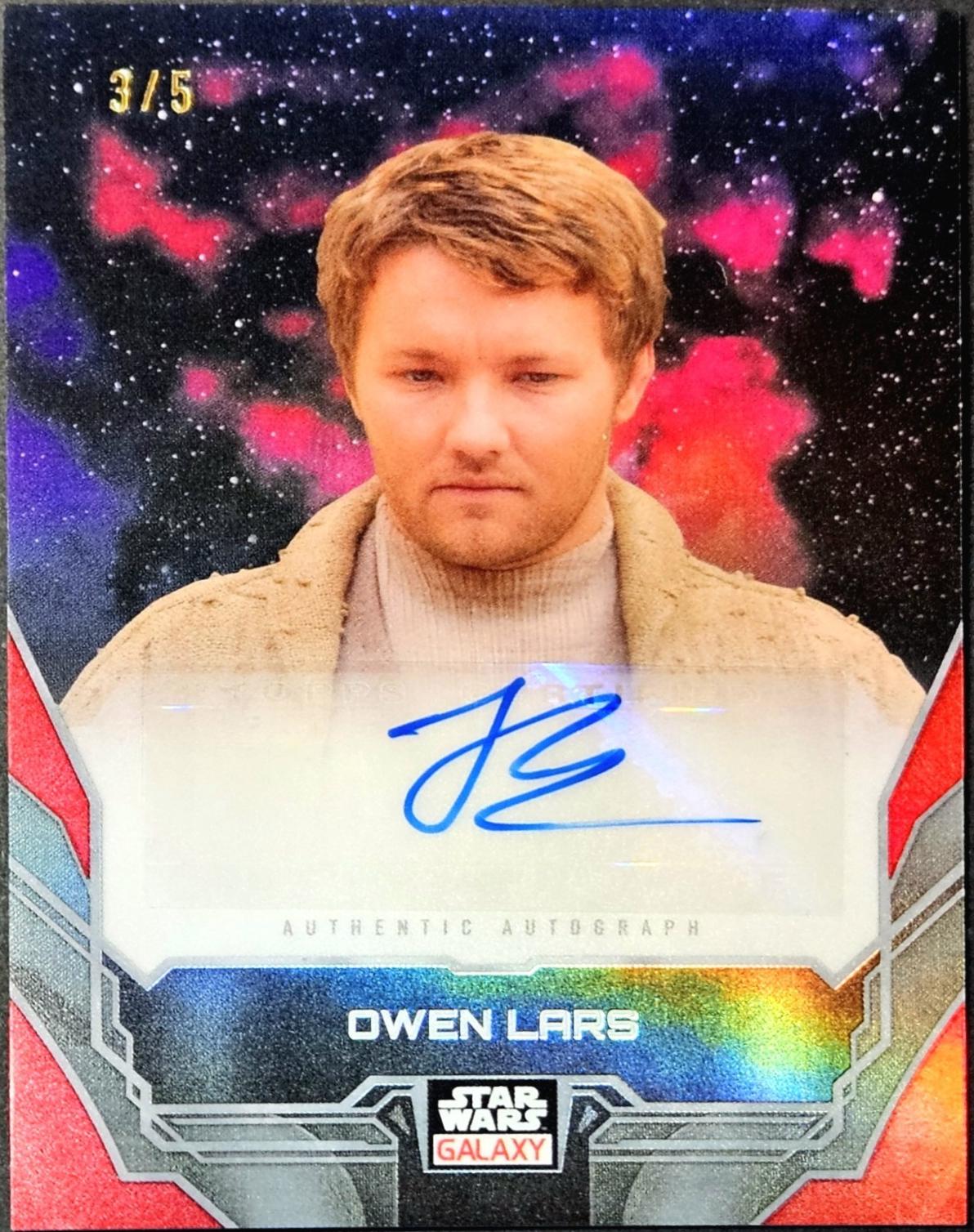 Joel Edgerton as Owen Lars [Red Refractor] #A-JE Prijzen | Star Wars ...