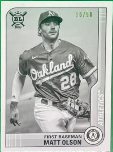 Matt Olson [Black & White] #95