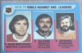 Goals Against Average Leaders #6 Hockey Cards 1979 Topps