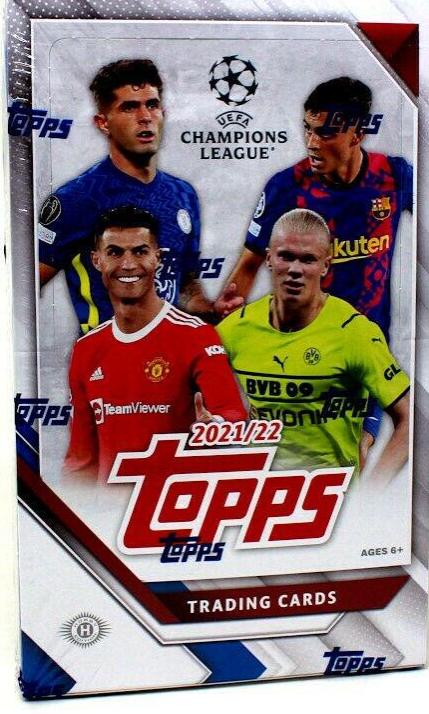 Hobby Box Soccer Cards 2021 Topps UEFA Champions League