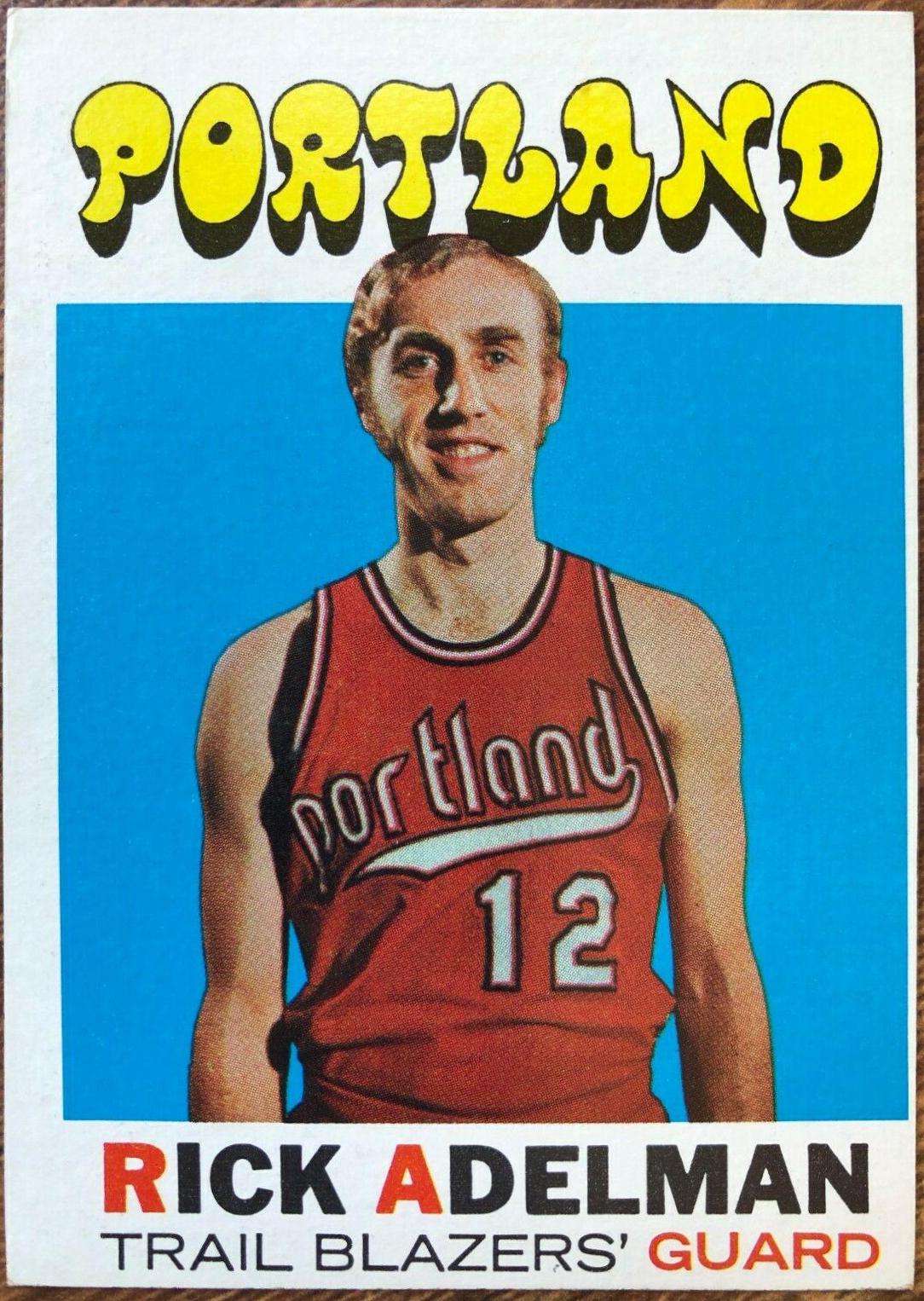 Rick Adelman #11 Basketball Cards 1971 Topps