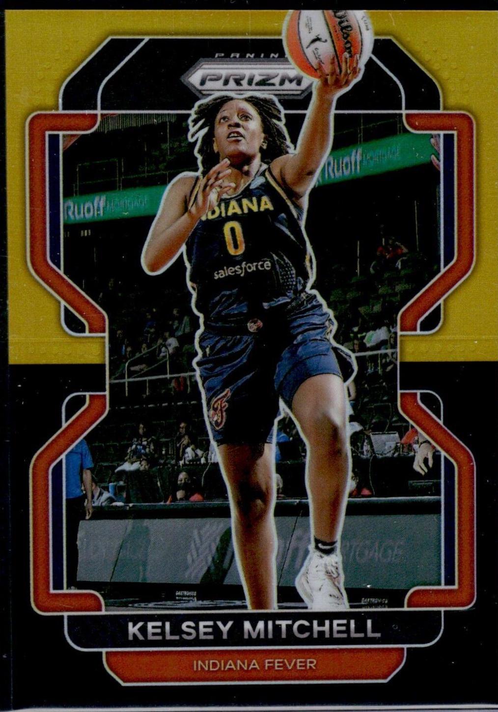 Kelsey Mitchell #58 2022 Panini Prizm WNBA