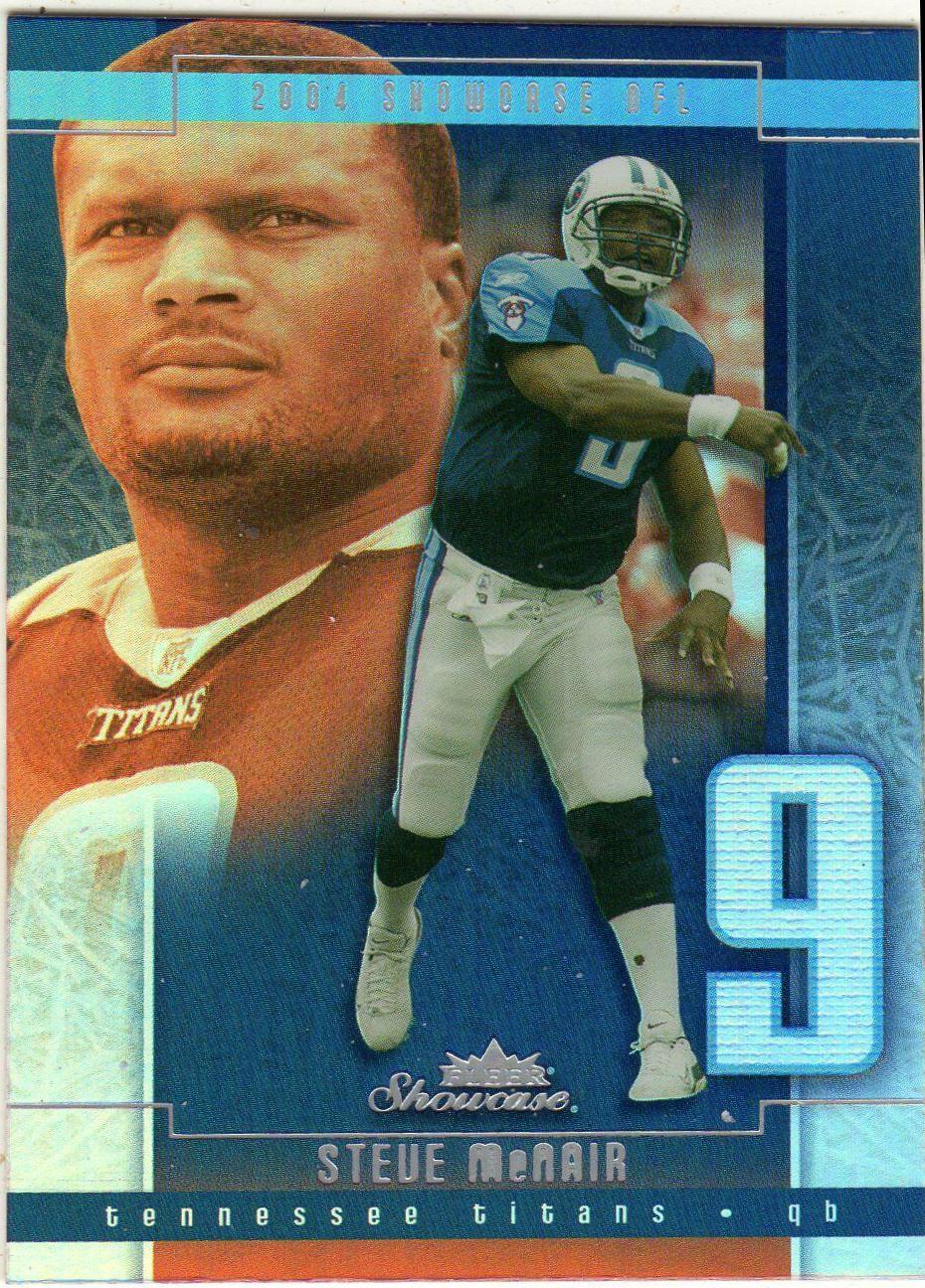 Steve McNair #7 Football Cards 2004 Fleer Showcase
