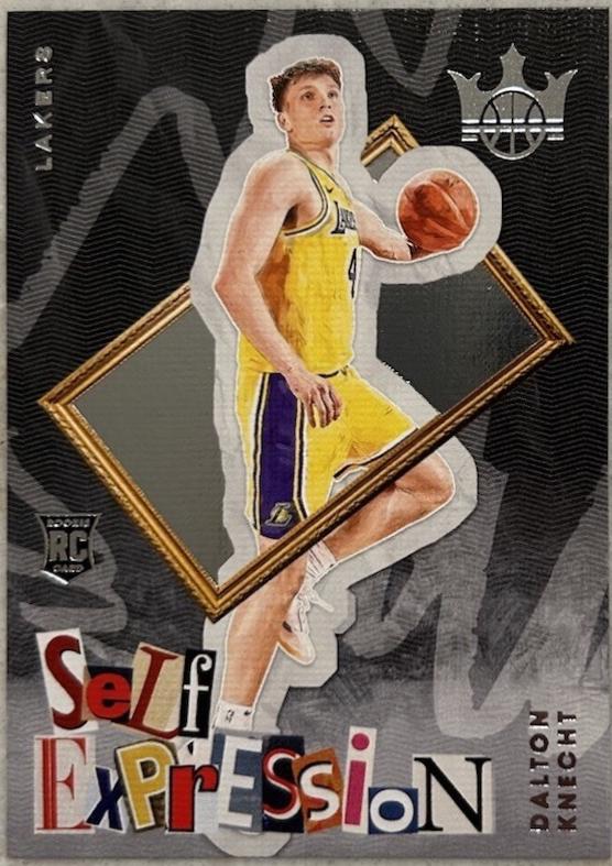 Dalton Knecht #5 Basketball Cards 2024 Panini Court Kings Self Expression