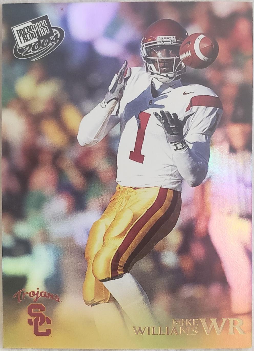 Mike Williams #R29 2004 Press Pass Football
